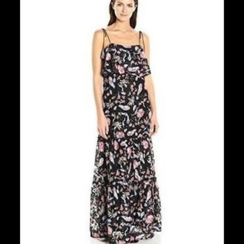 NWT Guess floral Indie Lace maxi